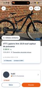 Vtt lapierre xrm 10.9 axs - 1