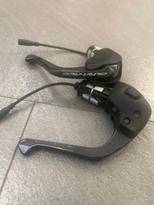 Paire de leviers de freins di2 CLM câble  - 1