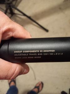 Tige de selle oneup v3 31.6 - 210mm - 1
