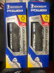 2 pneus Michelin Power Competition en taille 700×2... - 1
