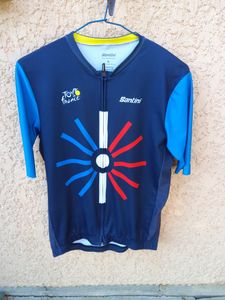 Maillot santini tour de france taille L - 1