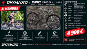 Vtt specialized epic hardtail flight attendant - 1