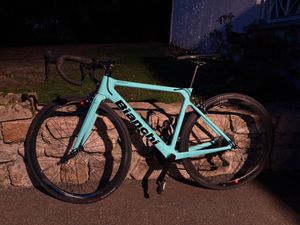 Bianchi sprint 105 11cp patins celest 50cm - 1