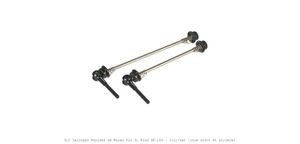 SERRAGES RAPIDES TITANE/CARBONE XLC PRO SL ROAD QR... - 1