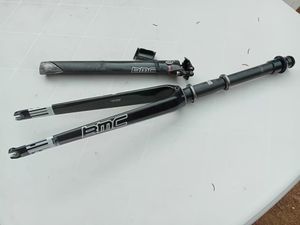 Fourche + tube de selle BMC carbone  - 1