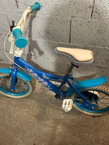 Vélo enfant La Reine des Neiges – Bleu / Blanc - 1