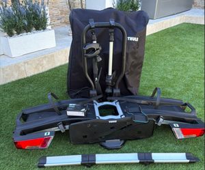 Porte-vélos attelage Thule EasyFold XT 2 vélos + r... - 1