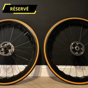 🔥réservées🔥Paire de roues WAVE 40 Disc carbon pn... - 1