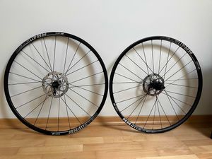 Roues Moyeux Carbon Ti / Jantes DT Swiss 411 db (d... - 1