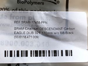 Pédalier TRUTATIV Descendant Carbon Eagle DUB BOOS... - 1