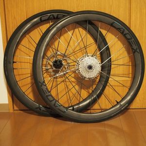 Paire Roue en carbone CADEX 36 Disc Tubelesse  - 1