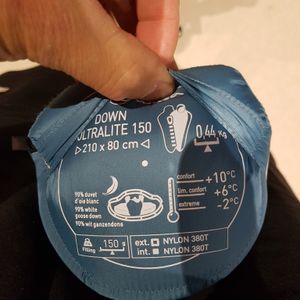 Sac de couchage wilsa down ultralite 150 - 1