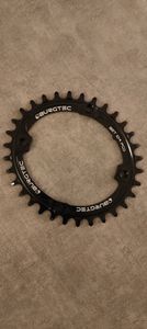 Plateau Burgtec narrow wide oval 104 mm noir - 32 ... - 1