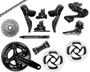 Groupe complet Shimano Dura Ace DI2 disc 2x12 - 1