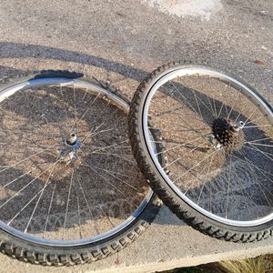 PAIRE DE ROUES VTT ENFANT - 1