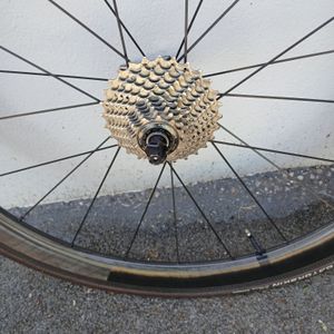 Paire de roues Vision carbone à boyaux  - 1