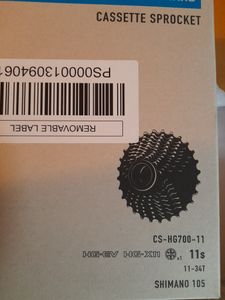 Cassette shimano 105  11v - 1