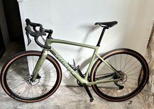 Vélo Specialized Shimano GRX Carbone vert kaki L - 1