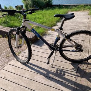 Btwin rockrider blanc bleu - 1