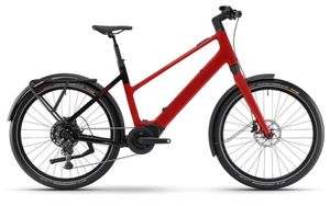 VTC électrique WINORA iRide Pure X10 Rouge 400 Wh ... - 1
