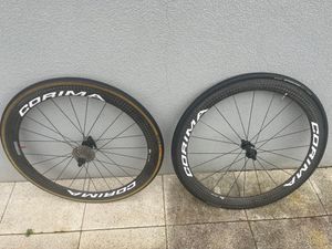 Paire de roues Corima + cassette Dura-Ace 11v  - 1