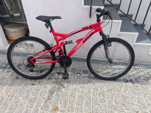 Vélo tout suspendu rouge – 24 pouces - 1