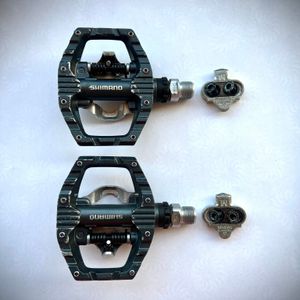 Pédales Shimano PD-EH500 + Cales SPD - 1