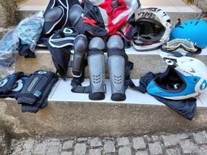 Lot de protections VTT DH ou Enduro - 1