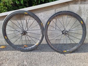 Paire roues MAVIC Carbone Cosmic Ultimate 45 10V S... - 1