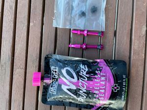 Paire de valves tubeless MUC OFF + préventif  - 1