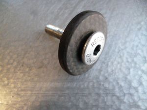 Bouchon de potence Campagnolo Record carbon 1 pouc... - 1
