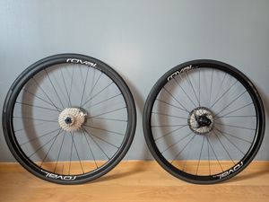 Roues Roval SLX 24 + Casette Ultegra/Disques/Pneus - 1