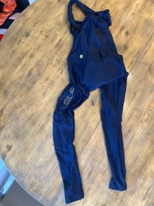 Cuissard long chaud bleu ale taille M - 1