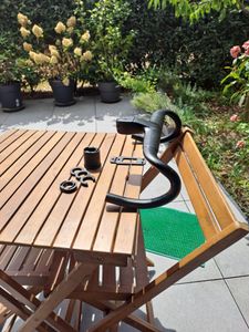 CYKL combo cintre/potence carbone route - 100 mm /... - 1