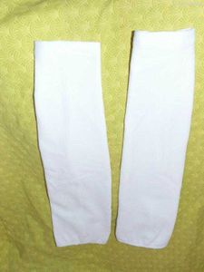 Manchettes hiver neuves blanches taille s/m neuves... - 1