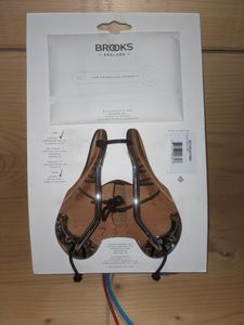 Selle Brooks B17 short carved Honey cuir neuve - 1
