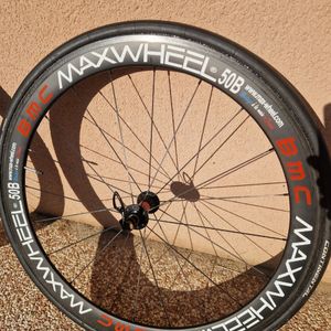 Paire de roues carbone MAXWHEEL 50B profil 50 mm -... - 1