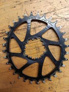 Plateau ovale 32 dents garbaruk pour SRAM  - 1