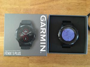 Montre Garmin Fénix 5 Plus Sapphire édition - 1