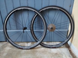 Roues campagnolo Zonda, vélo route course carbone - 1