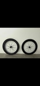 Roue shimano dura ace c60 boyaux - 1