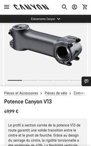 Potence Canyon V13 110mm - 1