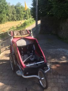remorque vélo enfant 2 places CHARIOT - 1