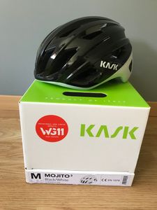 Casque KASK Mojito³ noir/blanc Taille M - 1