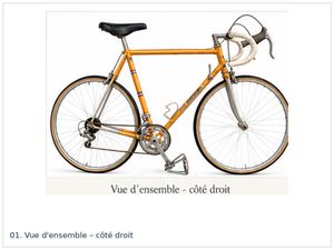 DILECTA Reynolds 531 – vélo de course français vin... - 1