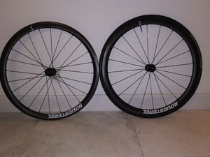 Paire roues route Rouesterel 38mm boyaux - 1