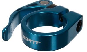 Collier de selle serrage rapide 31,8 mm – Bleu - 1