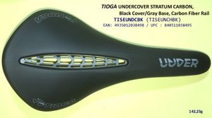Selle TIOGA UNDERCOVER STRATUM CARBON, Black, Carb... - 1