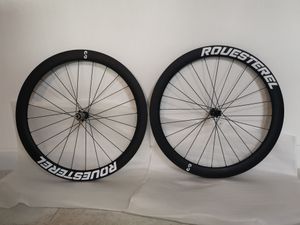 Paire de roues route disque 50 artisanale - 1