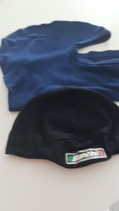 SOUS CASQUE SANTINI ET CAGOULE DUNOVA - 1